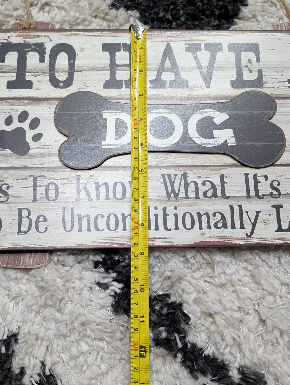 Dog Love Sign